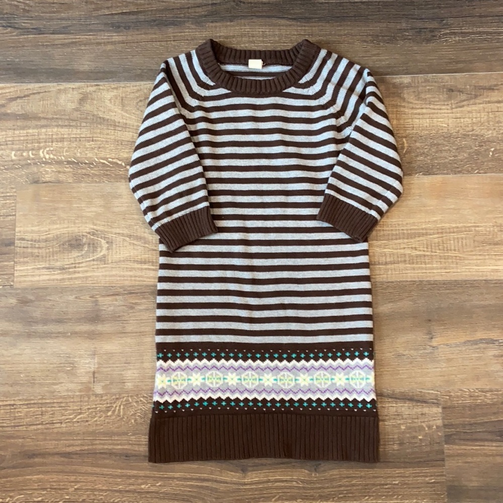 Old Navy Girls Striped Sweater Dress